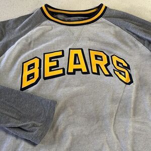 Under Armour Vintage Style Bears Loose Long Sleeve Ring Neck T Mens XL